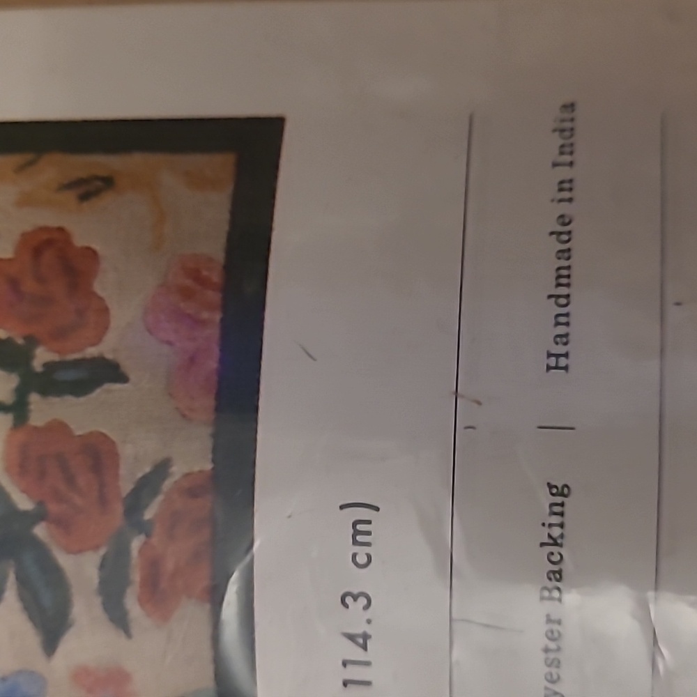 NWT Rifle Paper Co. x Loloi Rug - Picture 4 of 5